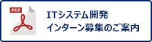 ＩＴシステム開発 インターンのご案内